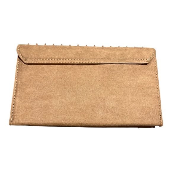 Steve Madden Brown Spiked Boots and Clutch Set - Picture 3 of 7